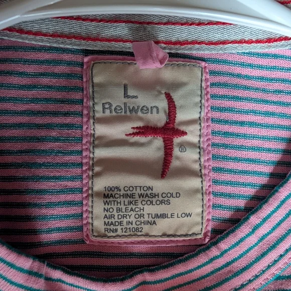 Relwen Striped Pocket Tee - Picture 4 of 4